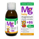 Магнезиум хелат комплекс + В6, детский Компас здоровья | интернет-магазин натуральных товаров 4fresh.ru - фото 1